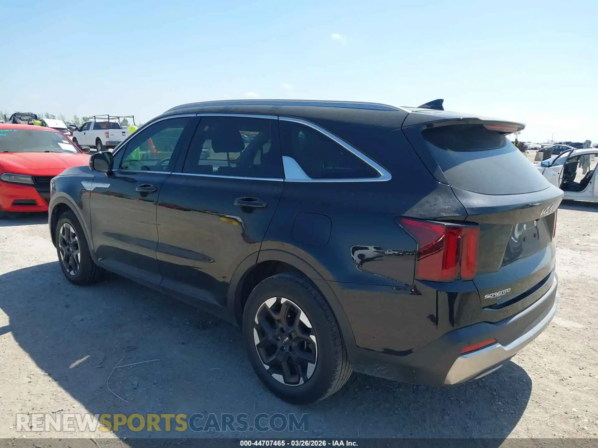 3 fotografías del automóvil dañado 5XYRL4JC7RG256061 KIA SORENTO 2024