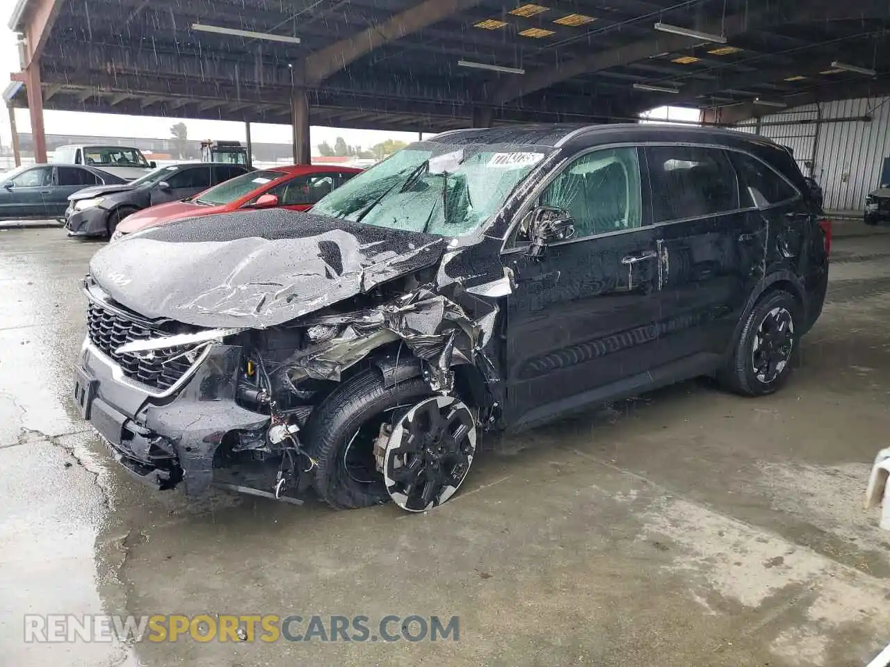 1 Photograph of a damaged car 5XYRL4JC7RG259641 KIA SORENTO 2024