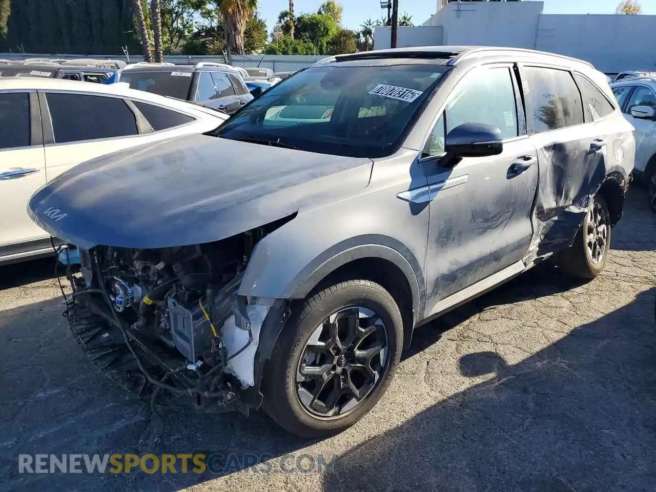 1 Photograph of a damaged car 5XYRL4JC7RG282238 KIA SORENTO 2024
