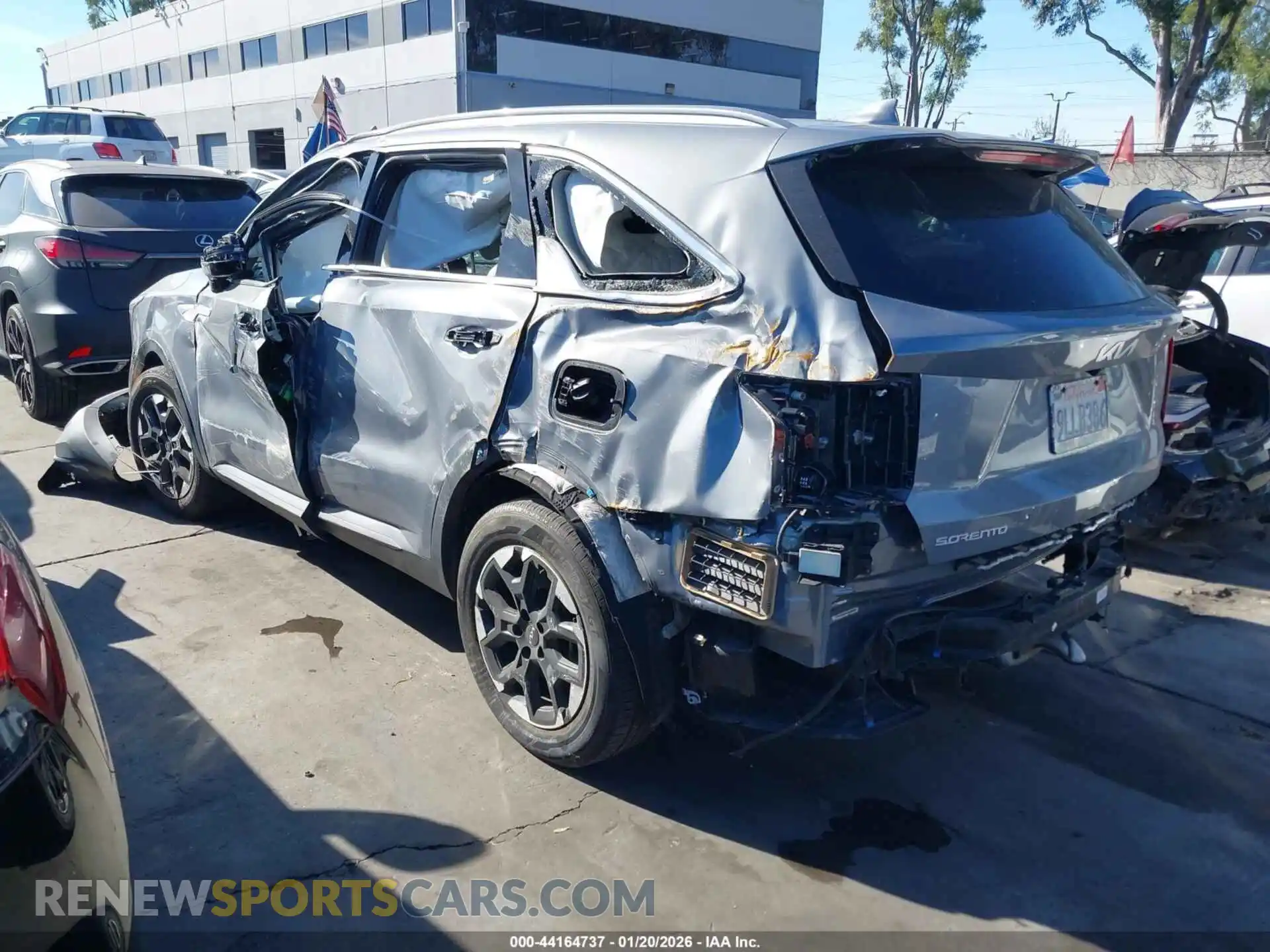 3 Photograph of a damaged car 5XYRL4JC8RG264086 KIA SORENTO 2024