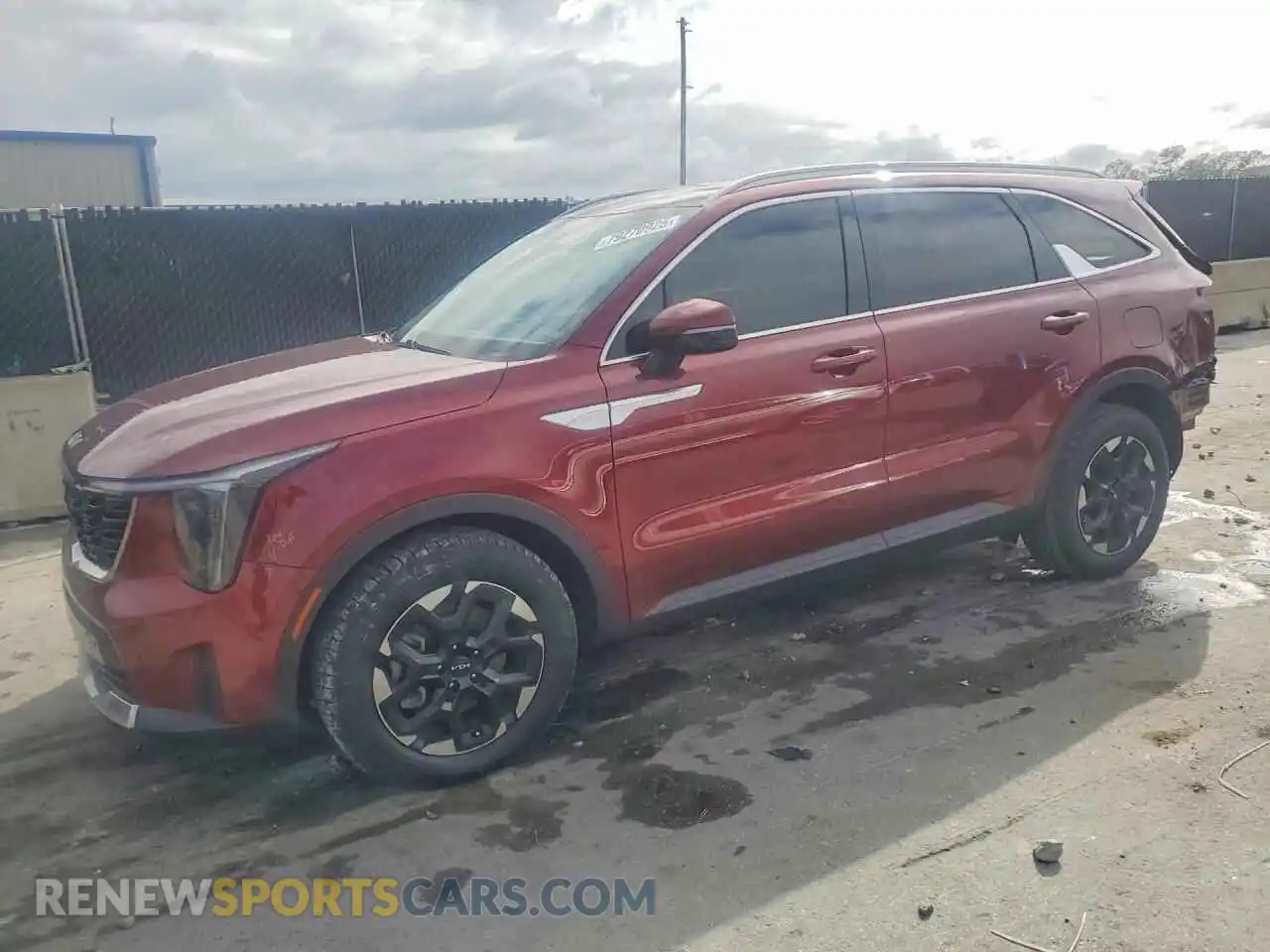 1 Photograph of a damaged car 5XYRL4JC8RG295080 KIA SORENTO 2024
