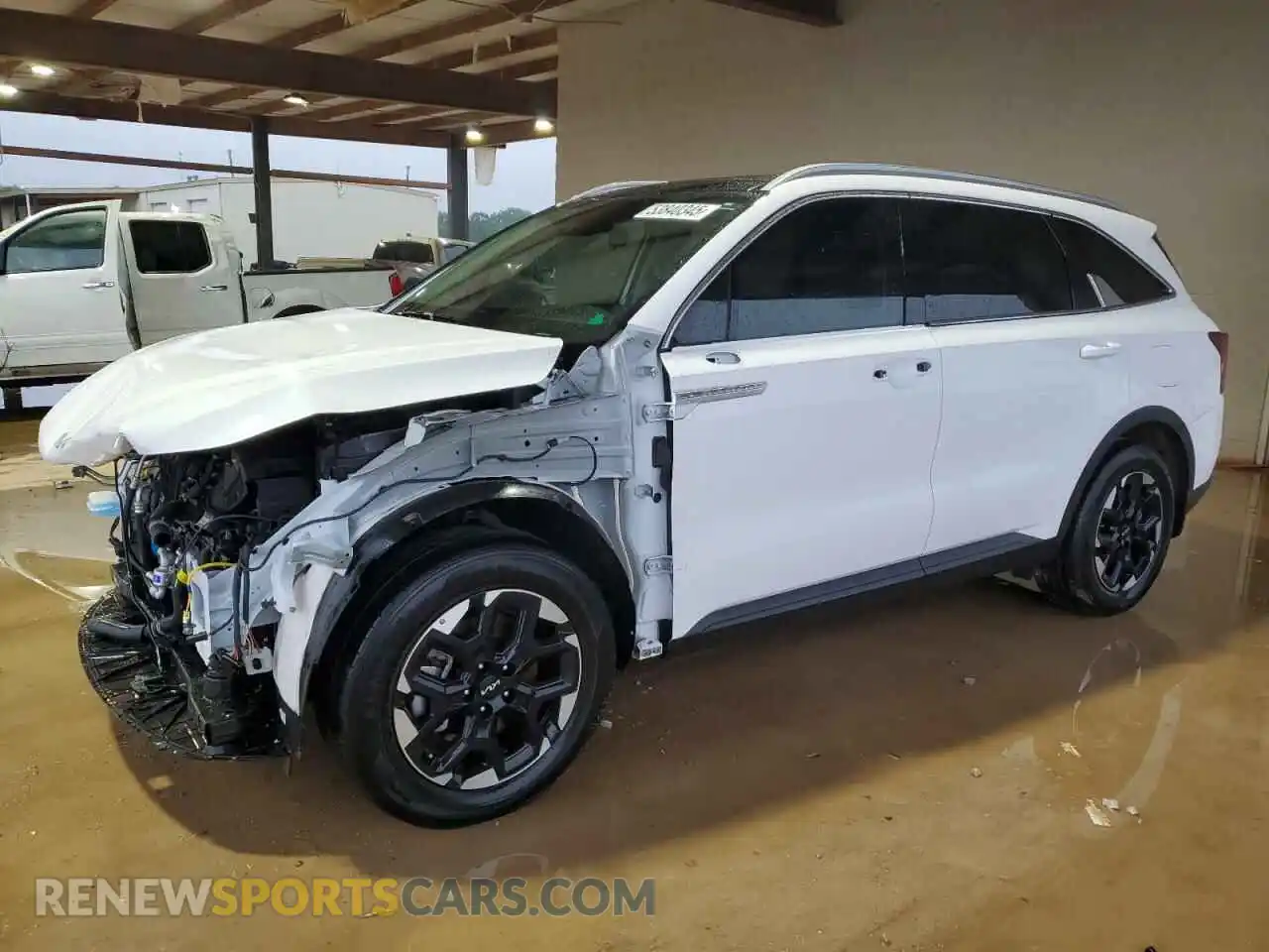 1 Photograph of a damaged car 5XYRL4JC9RG266123 KIA SORENTO 2024