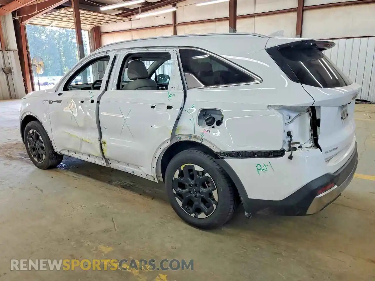 2 fotografías del automóvil dañado 5XYRL4JC9RG276389 KIA SORENTO 2024