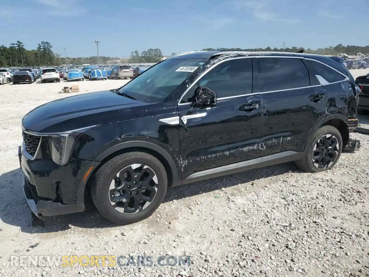 1 Photograph of a damaged car 5XYRL4JC9RG295671 KIA SORENTO 2024