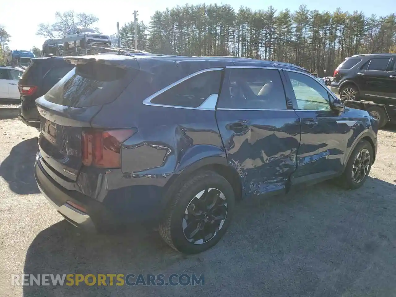 3 Photograph of a damaged car 5XYRL4JC9RG306569 KIA SORENTO 2024