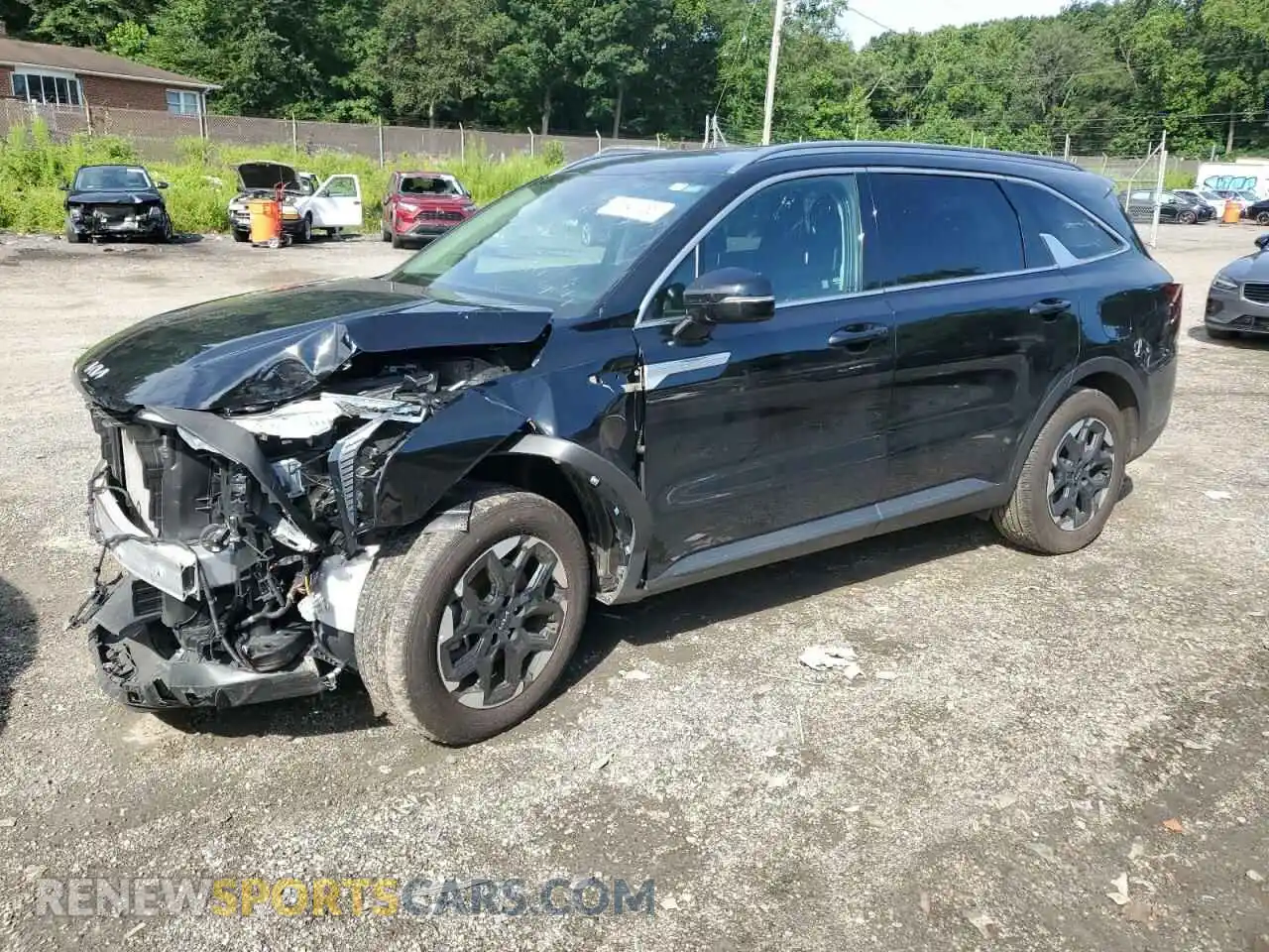 1 fotografías del automóvil dañado 5XYRL4JCXRG265160 KIA SORENTO 2024