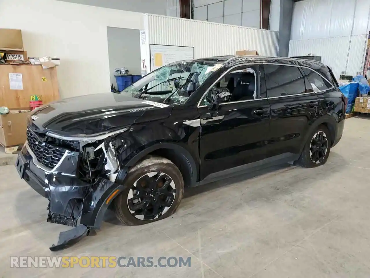 1 Photograph of a damaged car 5XYRL4JCXRG275381 KIA SORENTO 2024
