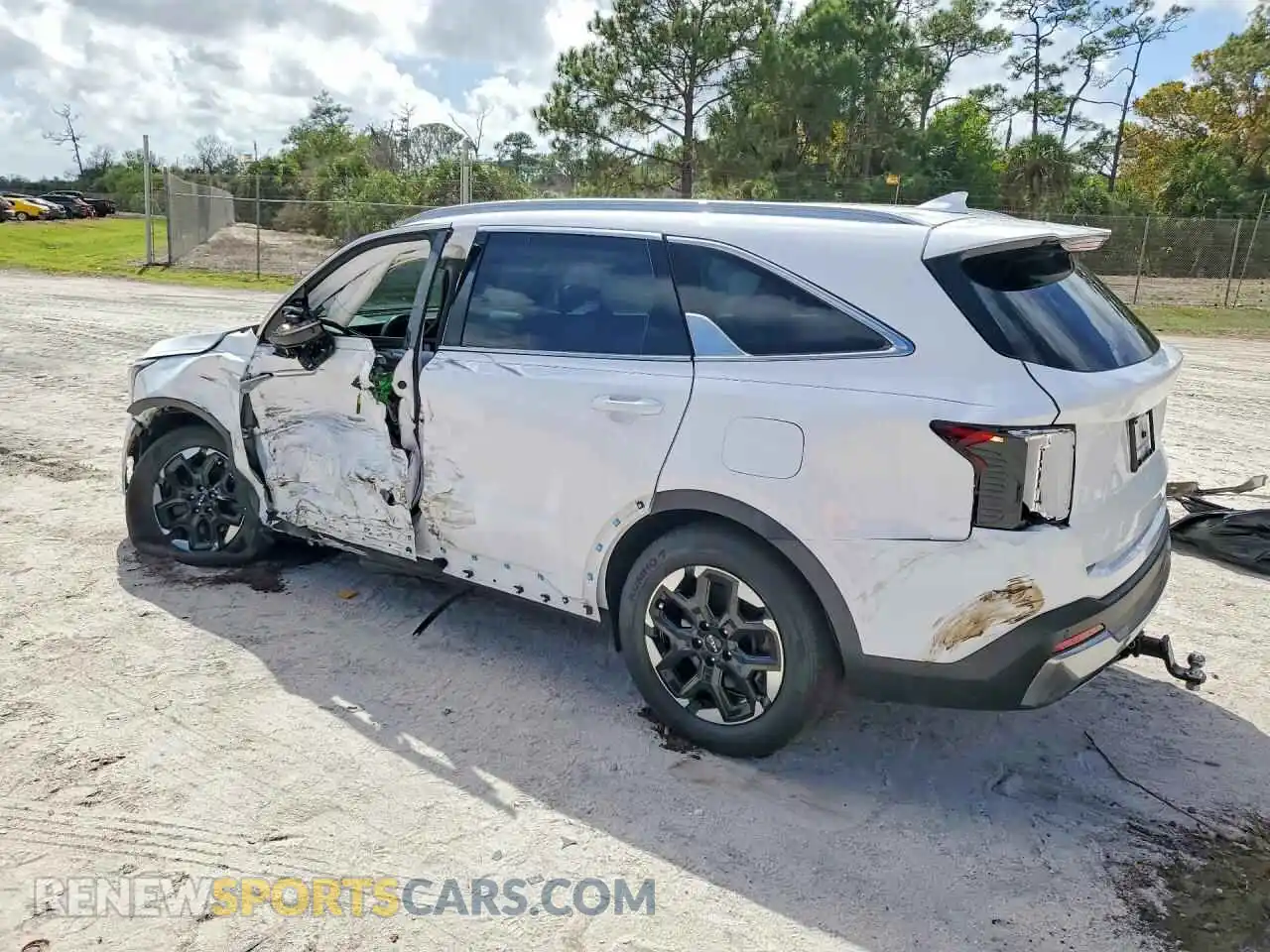 2 Photograph of a damaged car 5XYRL4JCXRG277633 KIA SORENTO 2024