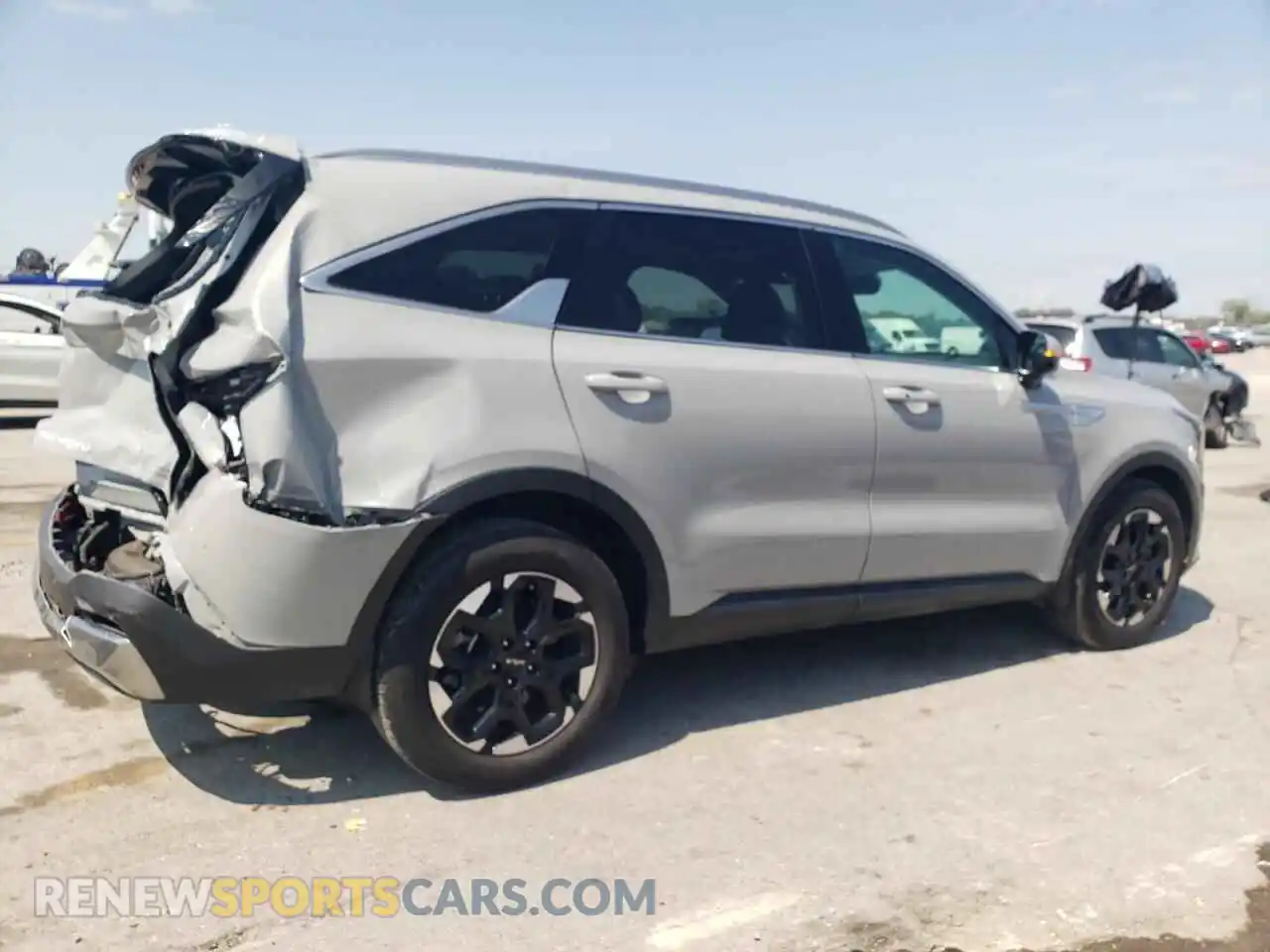 3 fotografías del automóvil dañado 5XYRL4JCXRG279883 KIA SORENTO 2024