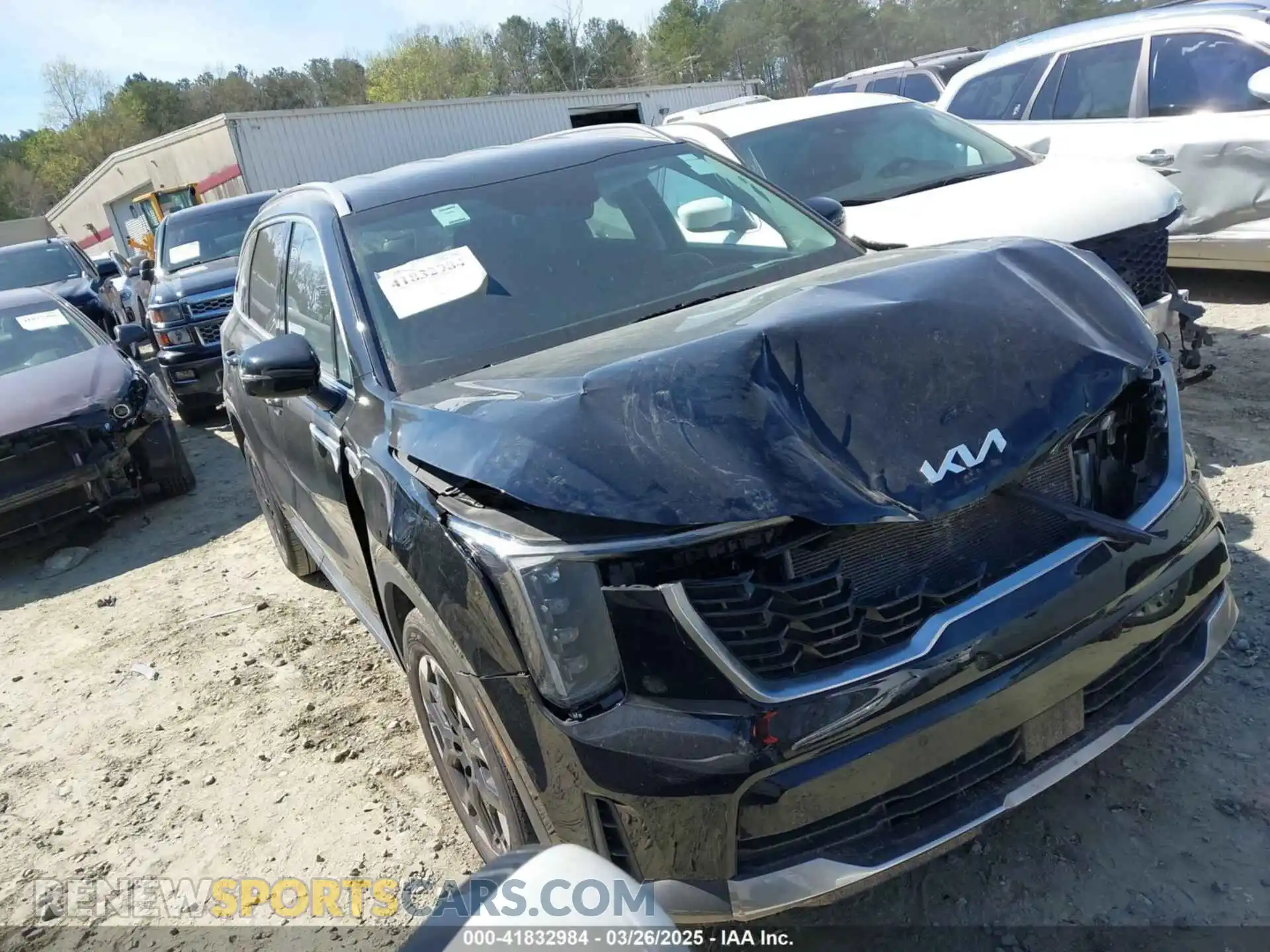 1 Photograph of a damaged car 5XYRL4JCXRG285618 KIA SORENTO 2024