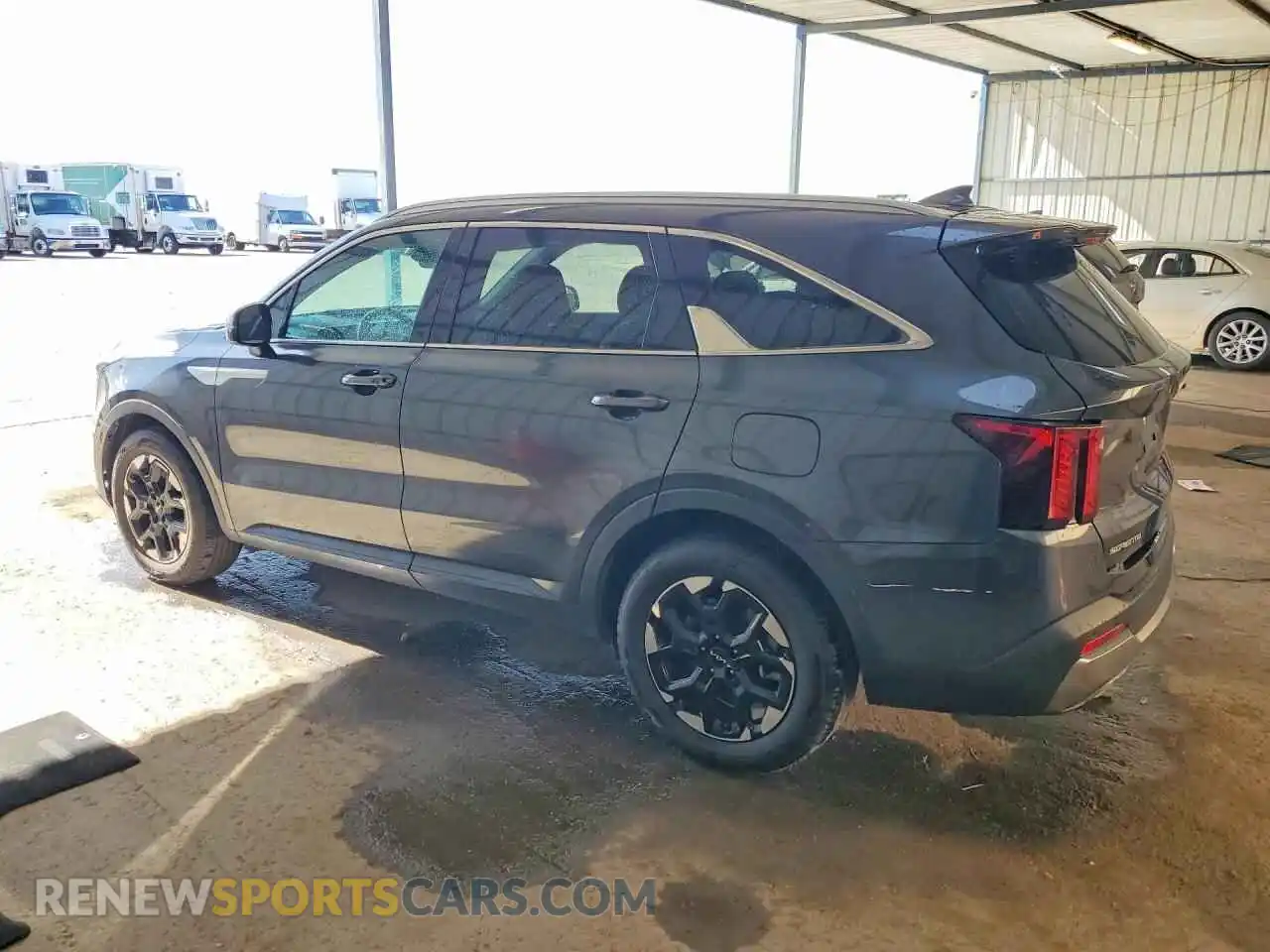 2 Photograph of a damaged car 5XYRL4JCXRG289880 KIA SORENTO 2024