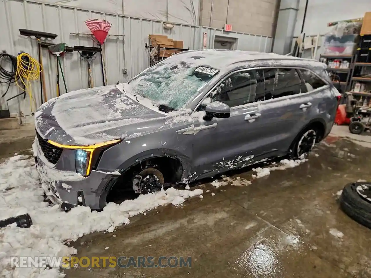 1 Photograph of a damaged car 5XYRLDJC0RG260355 KIA SORENTO 2024