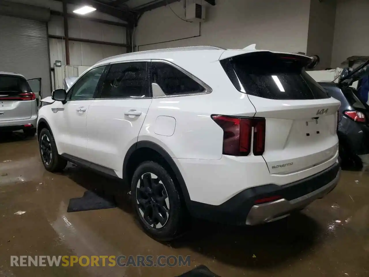 2 fotografías del automóvil dañado 5XYRLDJC0RG271100 KIA SORENTO 2024
