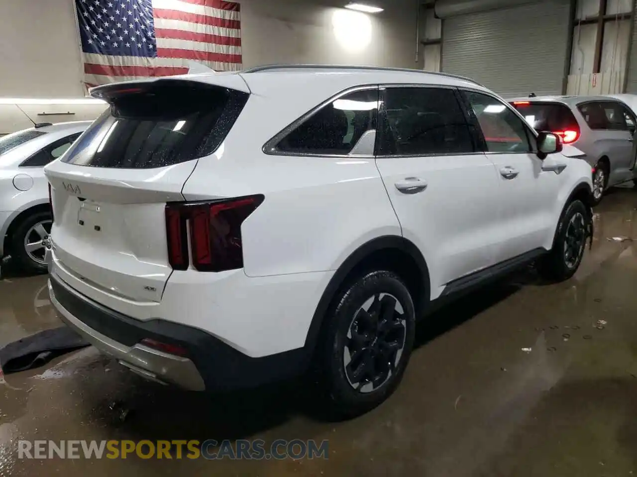 3 fotografías del automóvil dañado 5XYRLDJC0RG271100 KIA SORENTO 2024