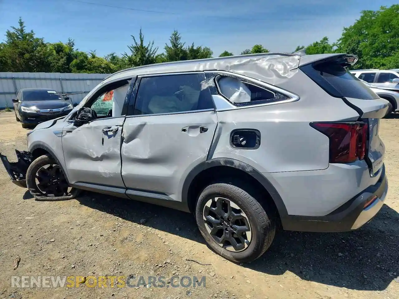 2 Photograph of a damaged car 5XYRLDJC0RG286292 KIA SORENTO 2024