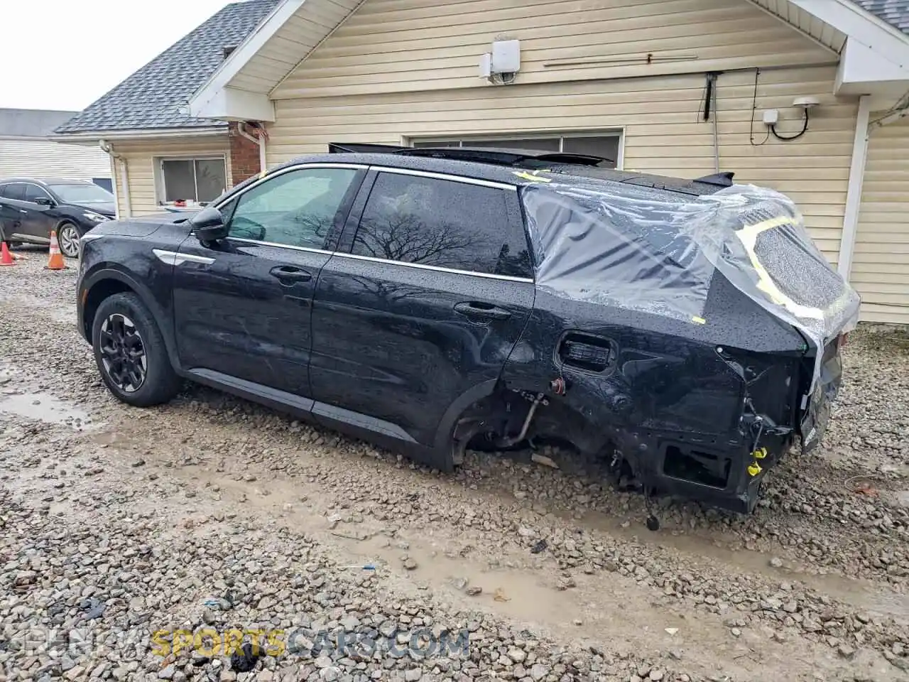 2 fotografías del automóvil dañado 5XYRLDJC0RG294117 KIA SORENTO 2024