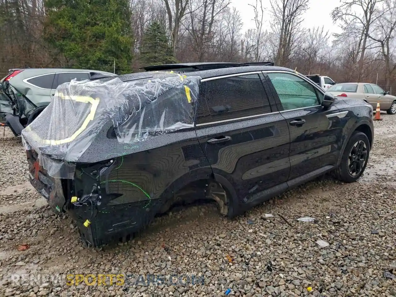 3 fotografías del automóvil dañado 5XYRLDJC0RG294117 KIA SORENTO 2024