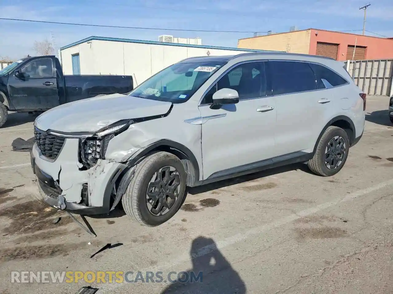 1 Photograph of a damaged car 5XYRLDJC0RG294795 KIA SORENTO 2024
