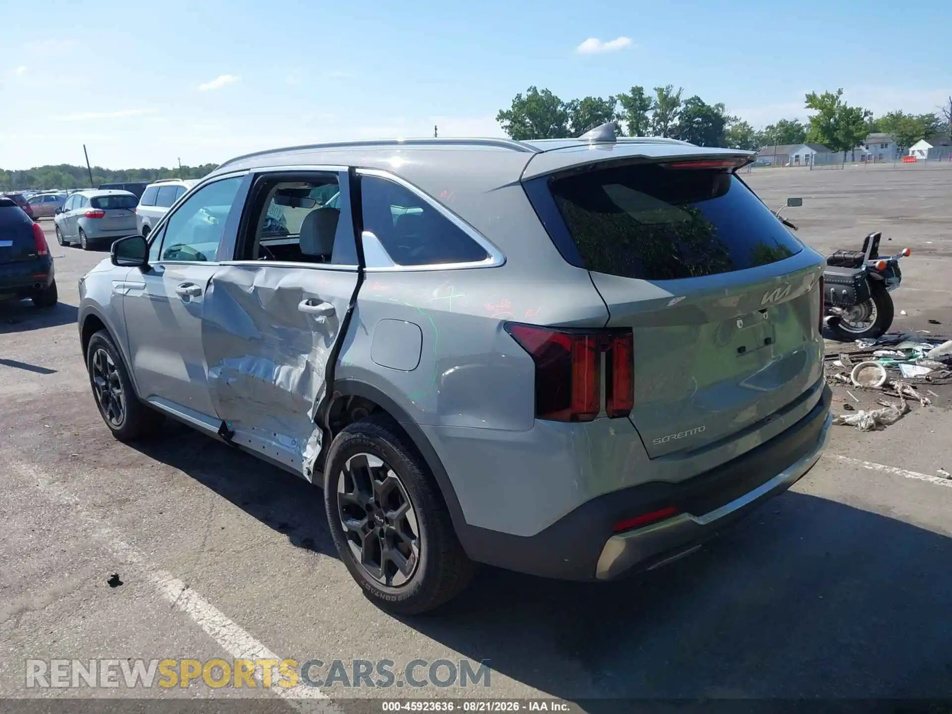 3 Photograph of a damaged car 5XYRLDJC0RG300353 KIA SORENTO 2024