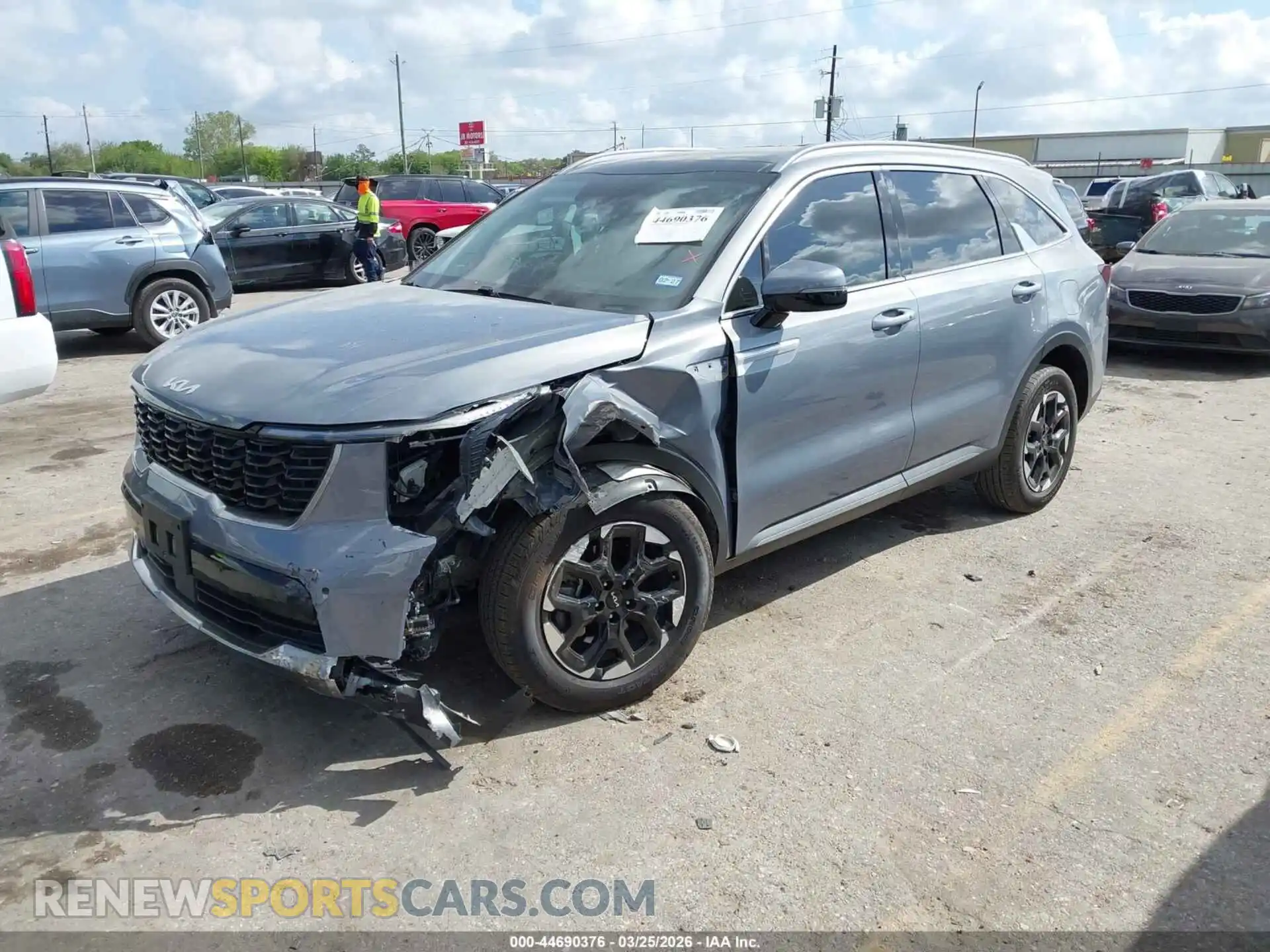 2 Photograph of a damaged car 5XYRLDJC1RG295888 KIA SORENTO 2024