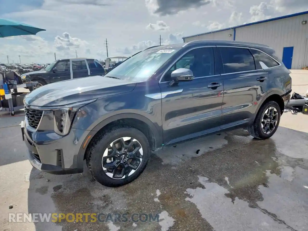 1 Photograph of a damaged car 5XYRLDJC2RG264519 KIA SORENTO 2024