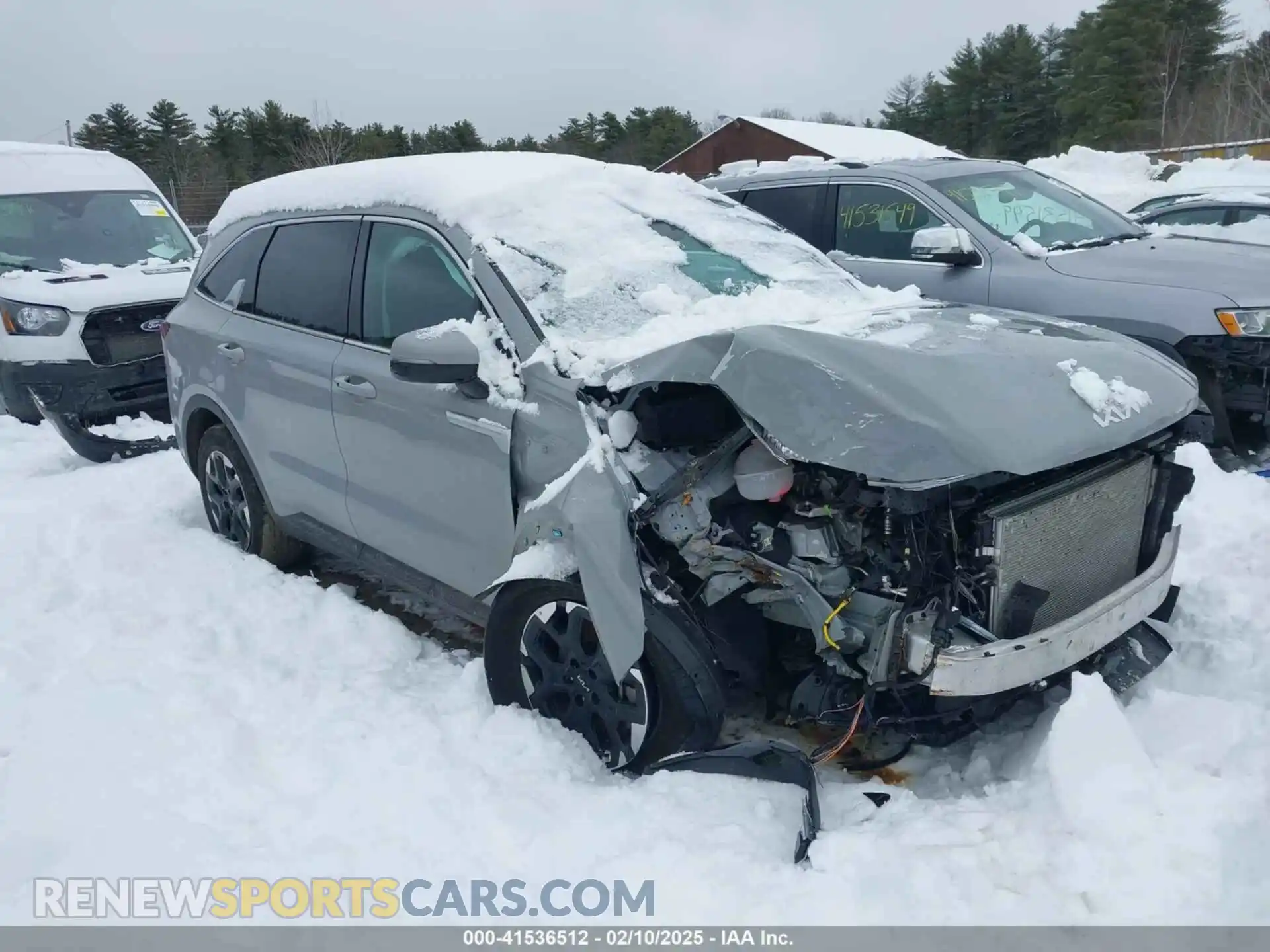 1 Photograph of a damaged car 5XYRLDJC2RG281871 KIA SORENTO 2024