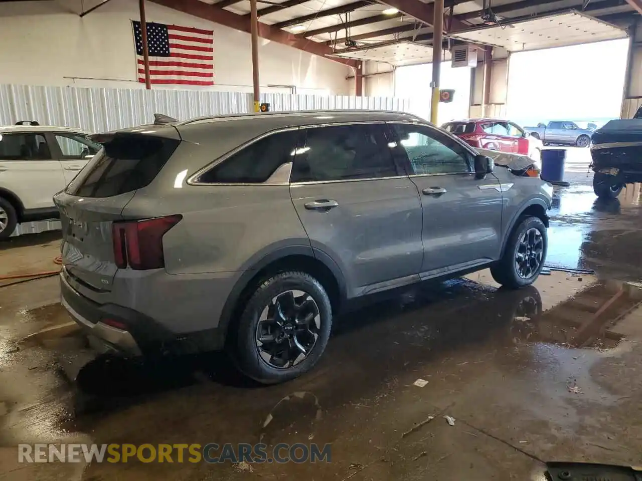 3 Photograph of a damaged car 5XYRLDJC2RG300841 KIA SORENTO 2024