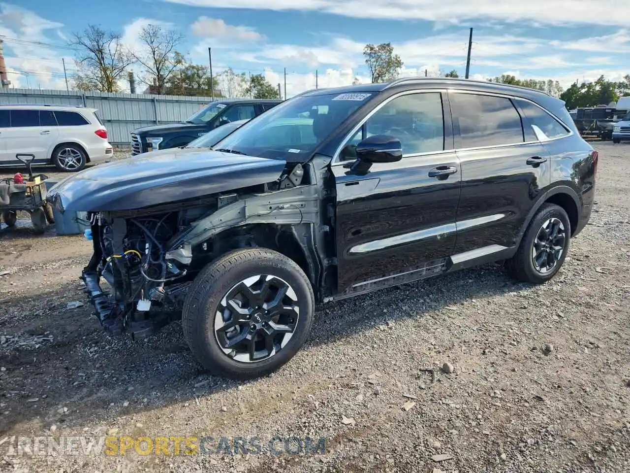1 Photograph of a damaged car 5XYRLDJC3RG264402 KIA SORENTO 2024