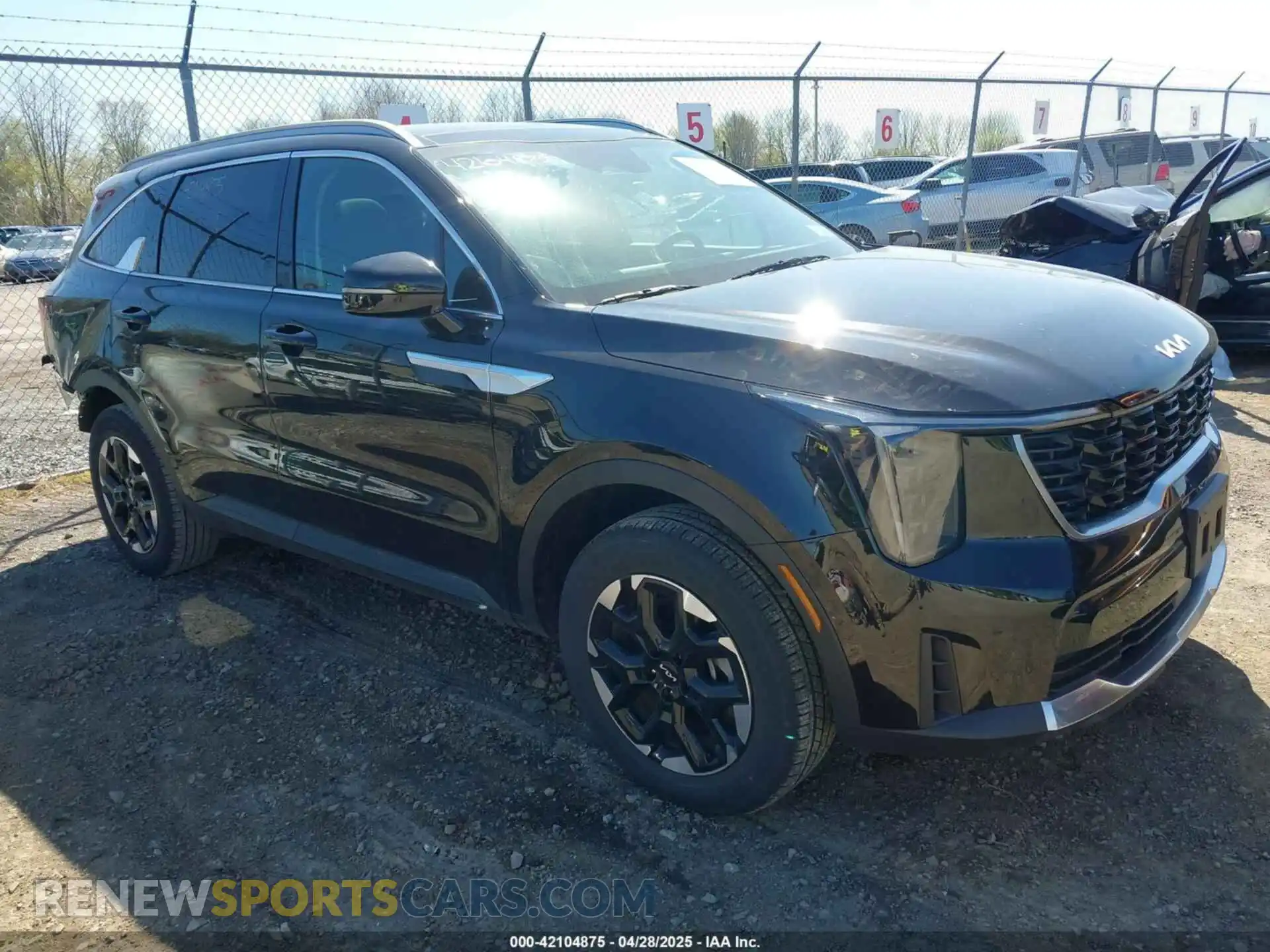 1 Photograph of a damaged car 5XYRLDJC3RG299134 KIA SORENTO 2024