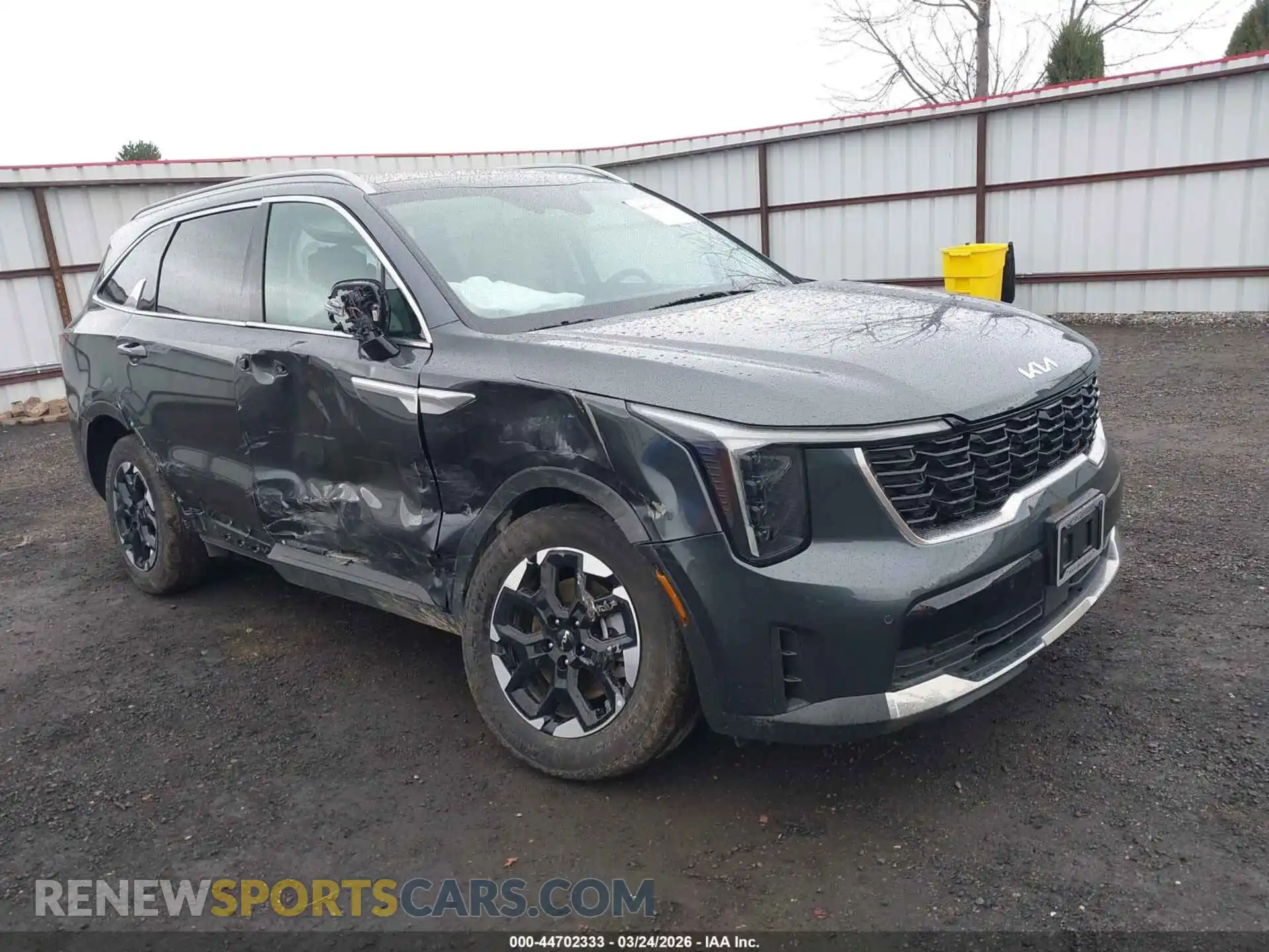 1 Photograph of a damaged car 5XYRLDJC3RG309239 KIA SORENTO 2024
