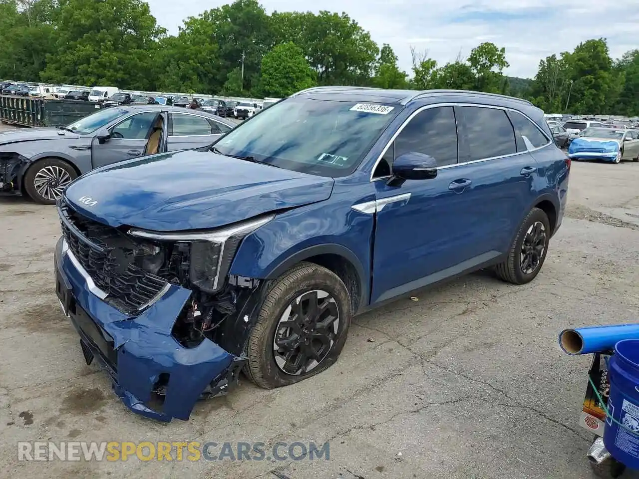 1 Photograph of a damaged car 5XYRLDJC4RG279359 KIA SORENTO 2024
