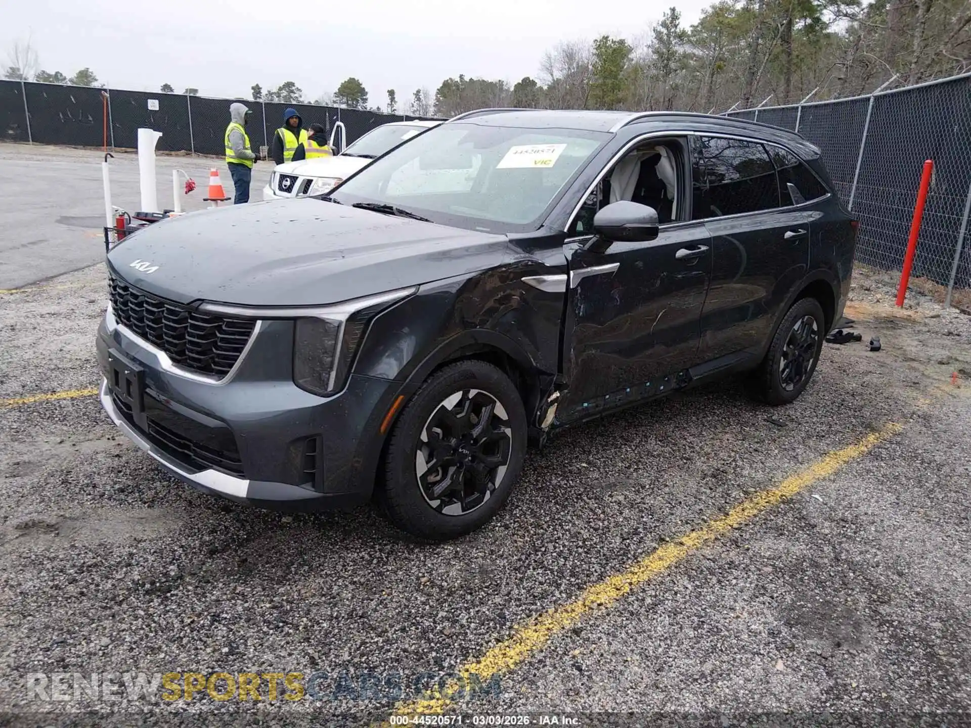 2 fotografías del automóvil dañado 5XYRLDJC4RG285534 KIA SORENTO 2024