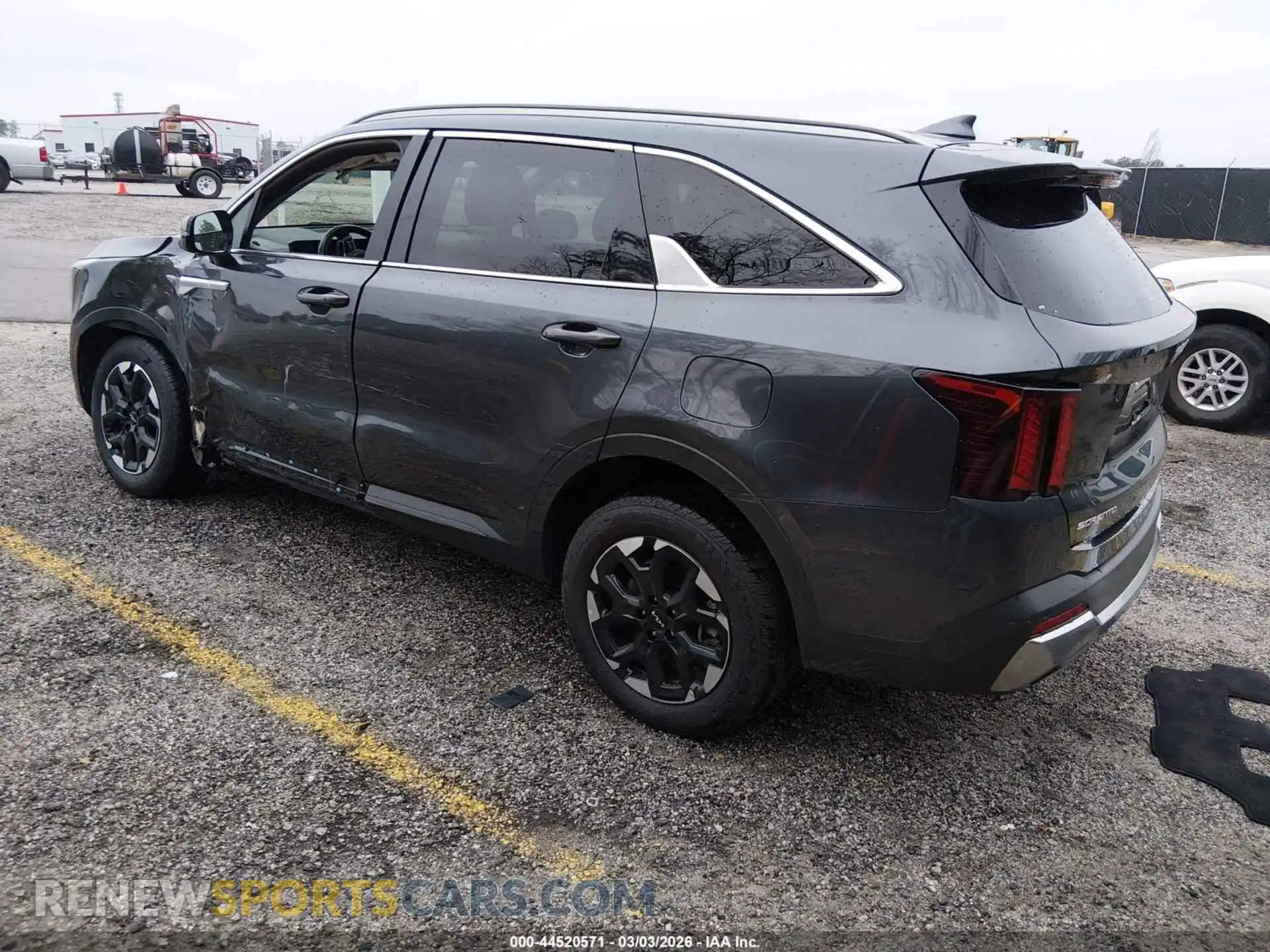 3 fotografías del automóvil dañado 5XYRLDJC4RG285534 KIA SORENTO 2024