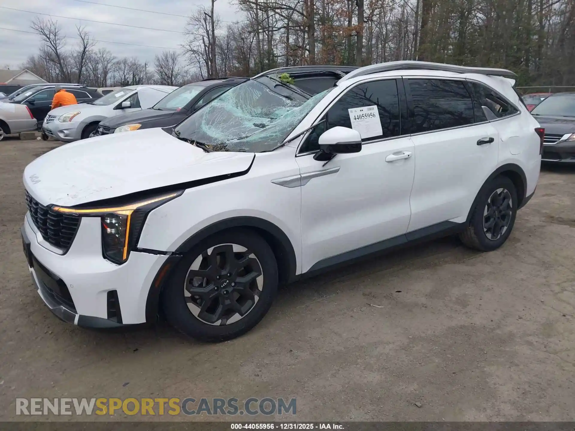 2 fotografías del automóvil dañado 5XYRLDJC4RG285811 KIA SORENTO 2024