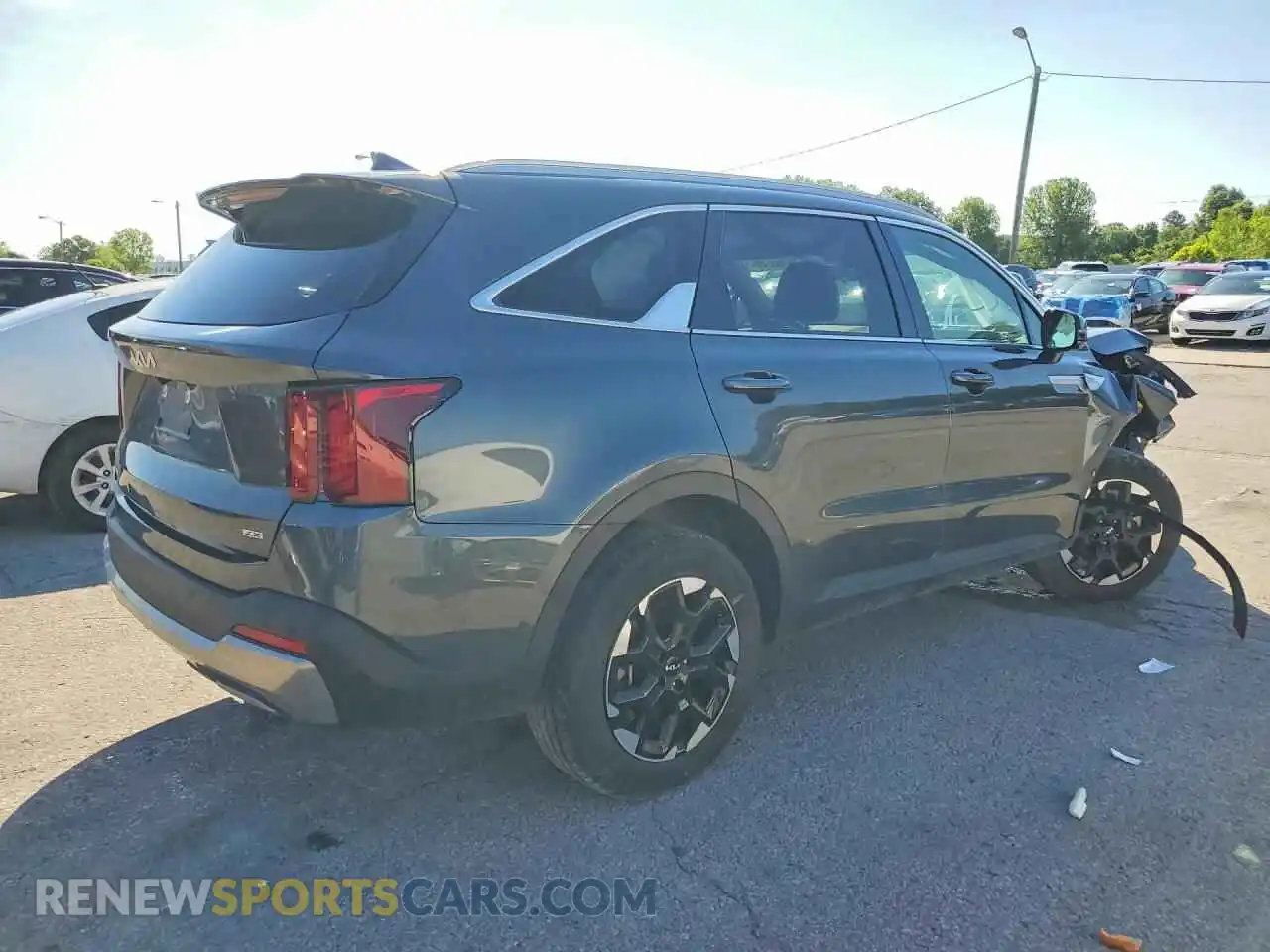3 Photograph of a damaged car 5XYRLDJC4RG298753 KIA SORENTO 2024