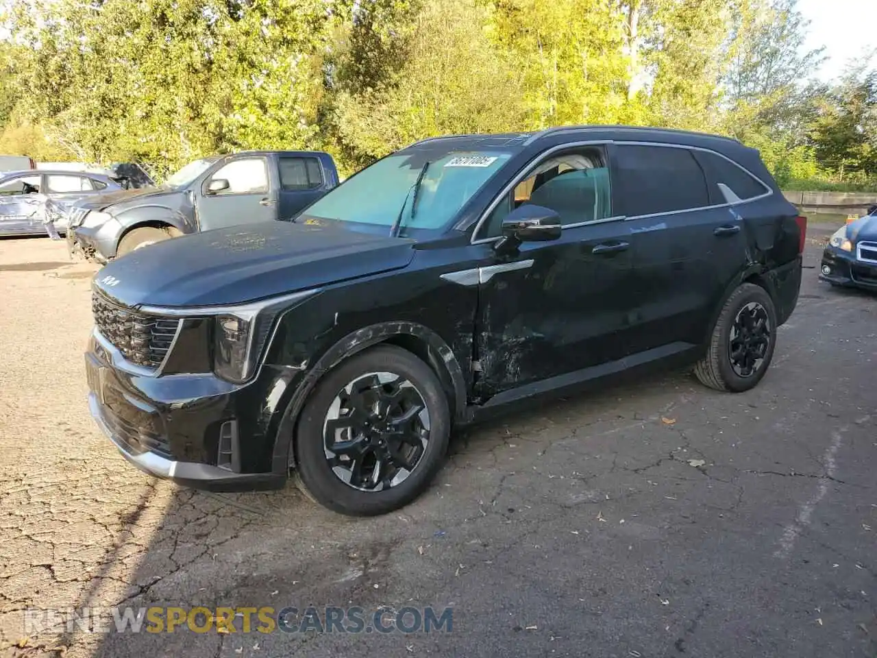 1 Photograph of a damaged car 5XYRLDJC4RG303014 KIA SORENTO 2024