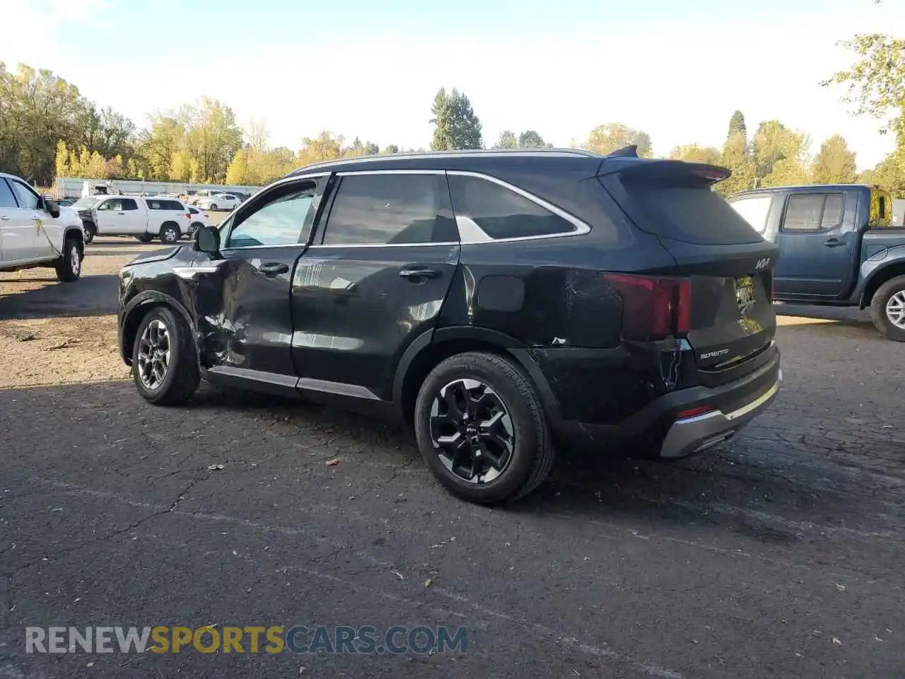 2 Photograph of a damaged car 5XYRLDJC4RG303014 KIA SORENTO 2024
