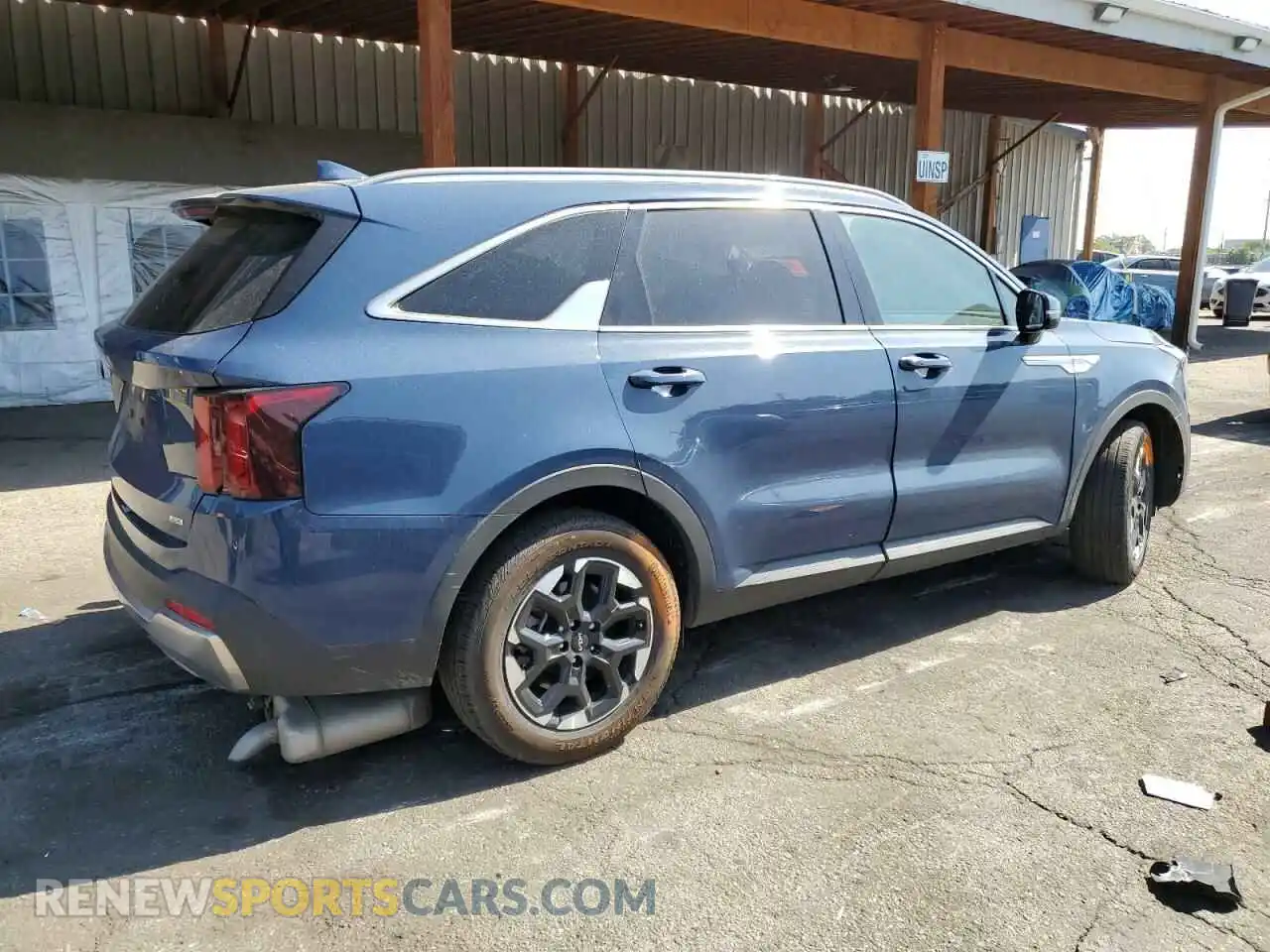 3 Photograph of a damaged car 5XYRLDJC5RG256740 KIA SORENTO 2024