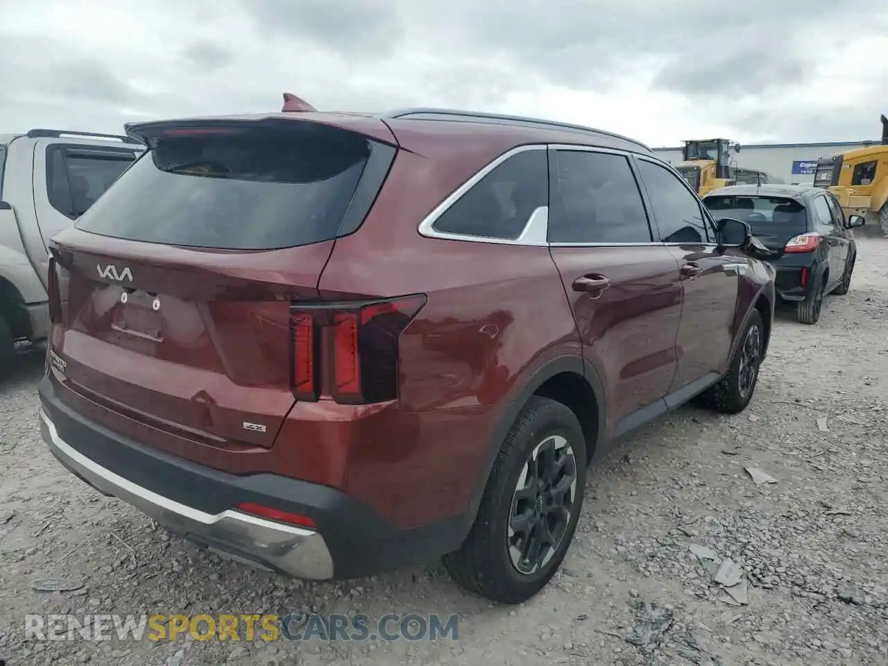 3 Photograph of a damaged car 5XYRLDJC5RG260965 KIA SORENTO 2024