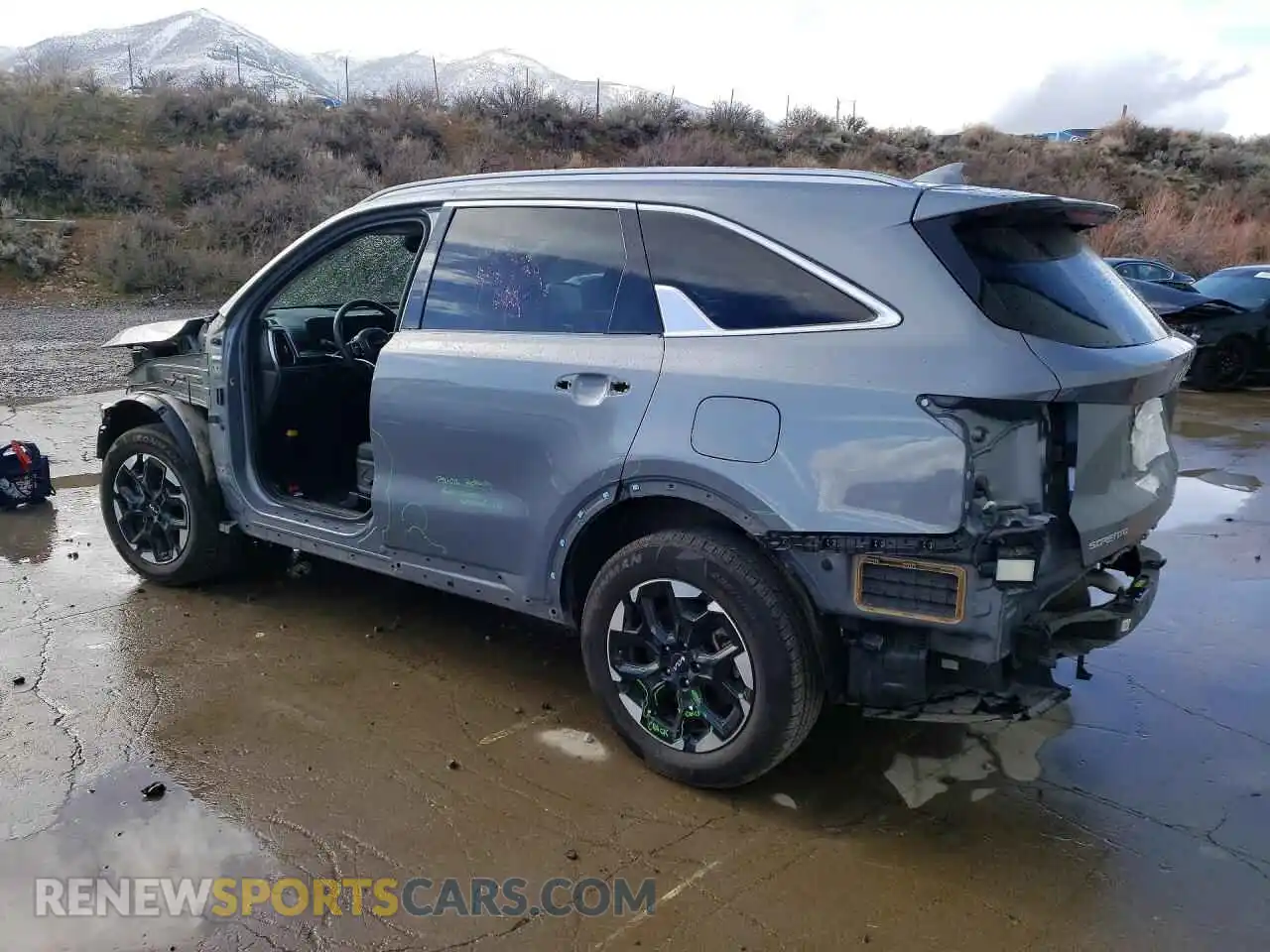 2 fotografías del automóvil dañado 5XYRLDJC5RG261789 KIA SORENTO 2024