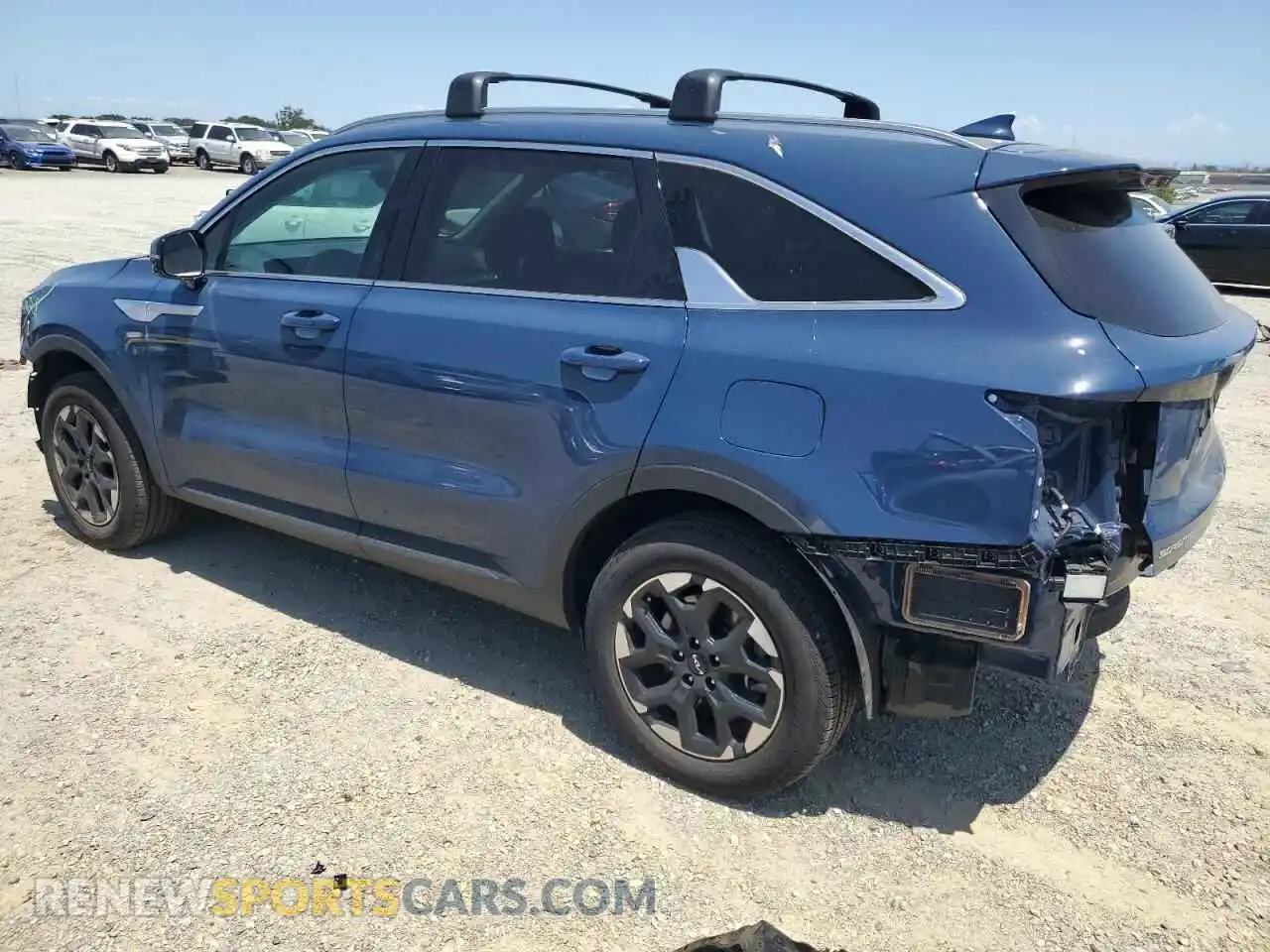 2 fotografías del automóvil dañado 5XYRLDJC5RG276941 KIA SORENTO 2024