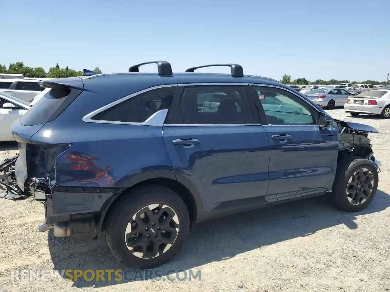 3 fotografías del automóvil dañado 5XYRLDJC5RG276941 KIA SORENTO 2024