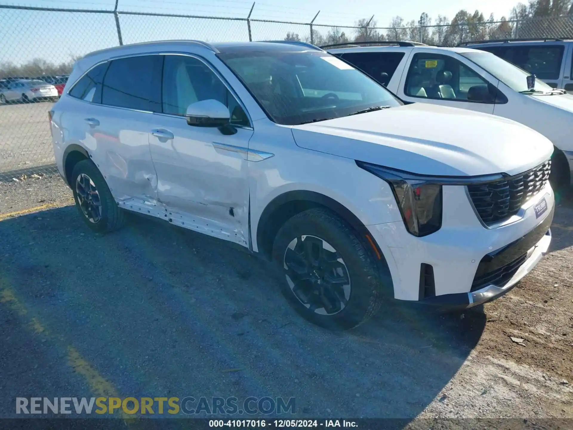 1 Photograph of a damaged car 5XYRLDJC5RG281928 KIA SORENTO 2024