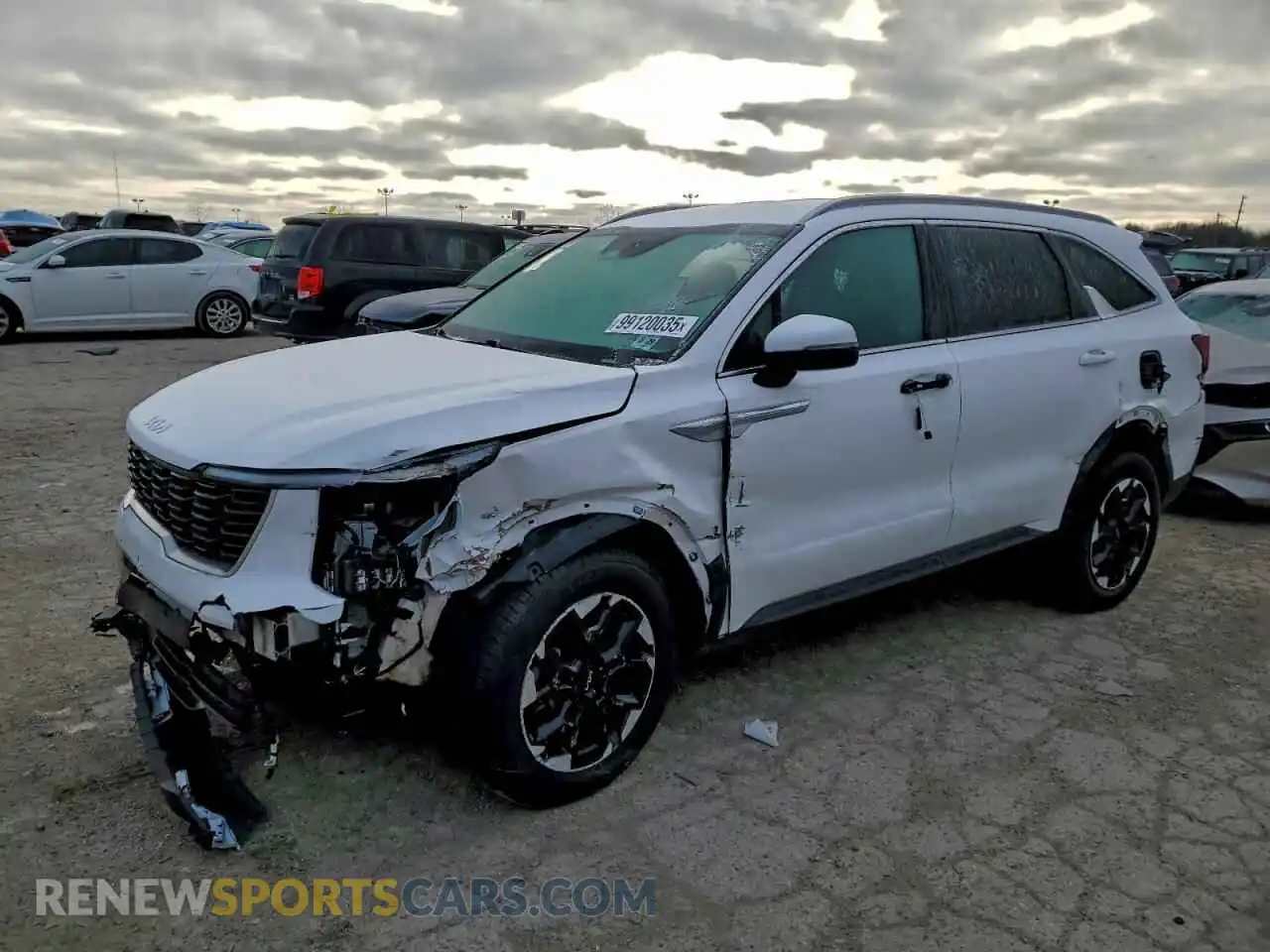 1 Photograph of a damaged car 5XYRLDJC5RG291245 KIA SORENTO 2024