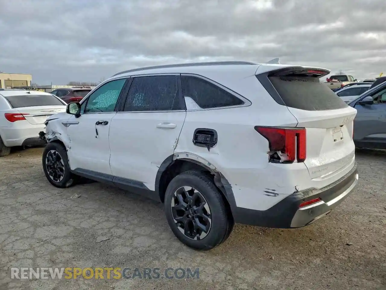 2 Photograph of a damaged car 5XYRLDJC5RG291245 KIA SORENTO 2024