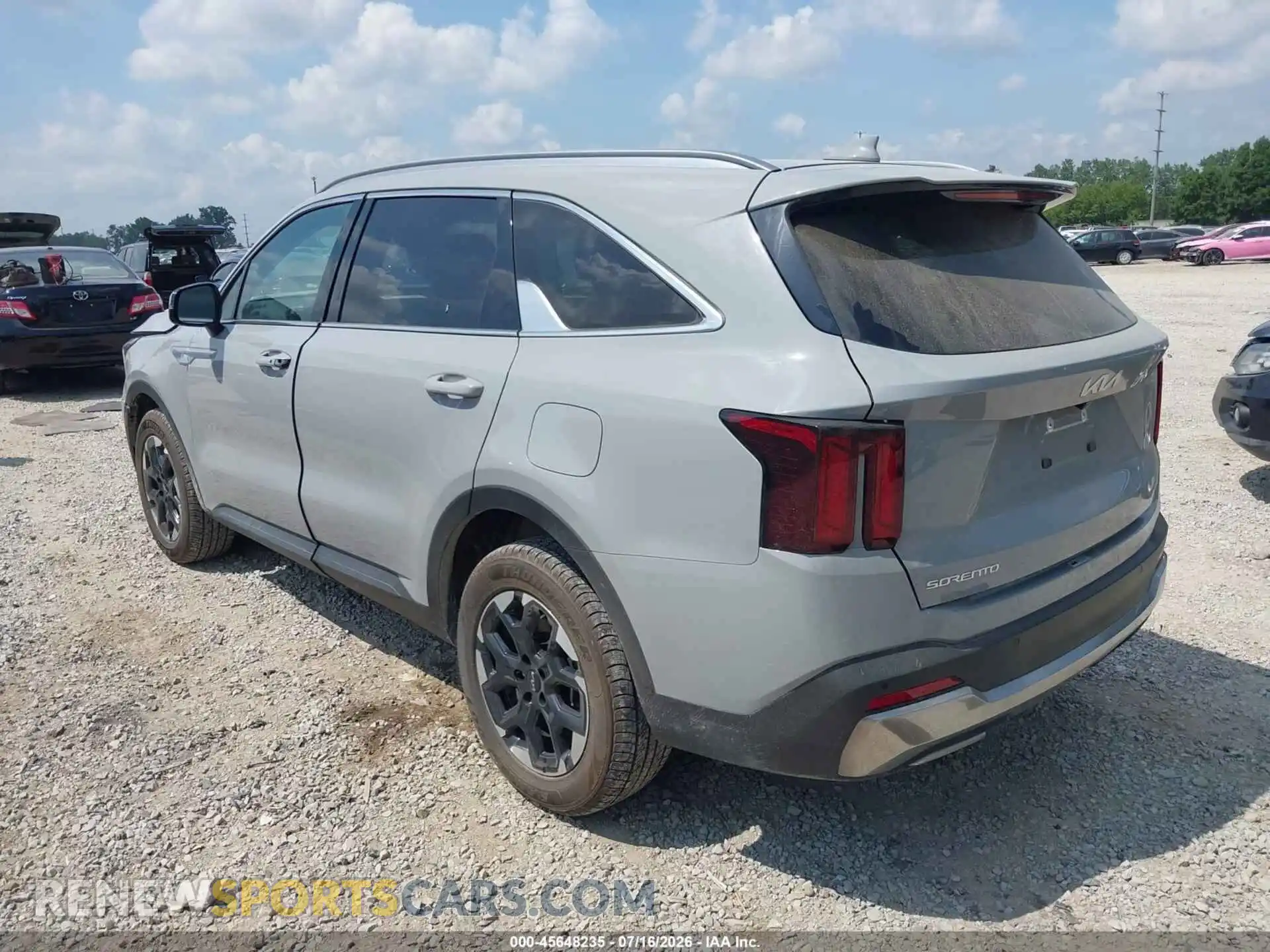 3 Фотография поврежденного автомобиля 5XYRLDJC5RG303992 KIA SORENTO 2024