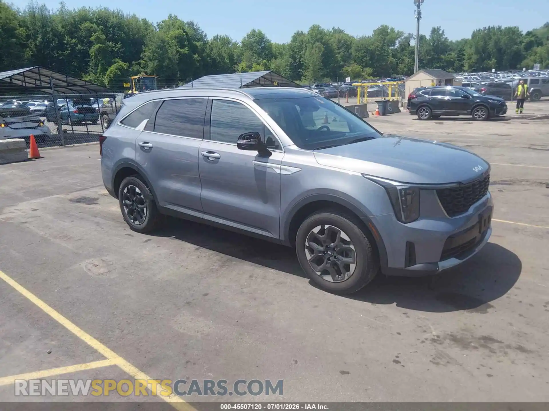 1 Photograph of a damaged car 5XYRLDJC6RG281050 KIA SORENTO 2024