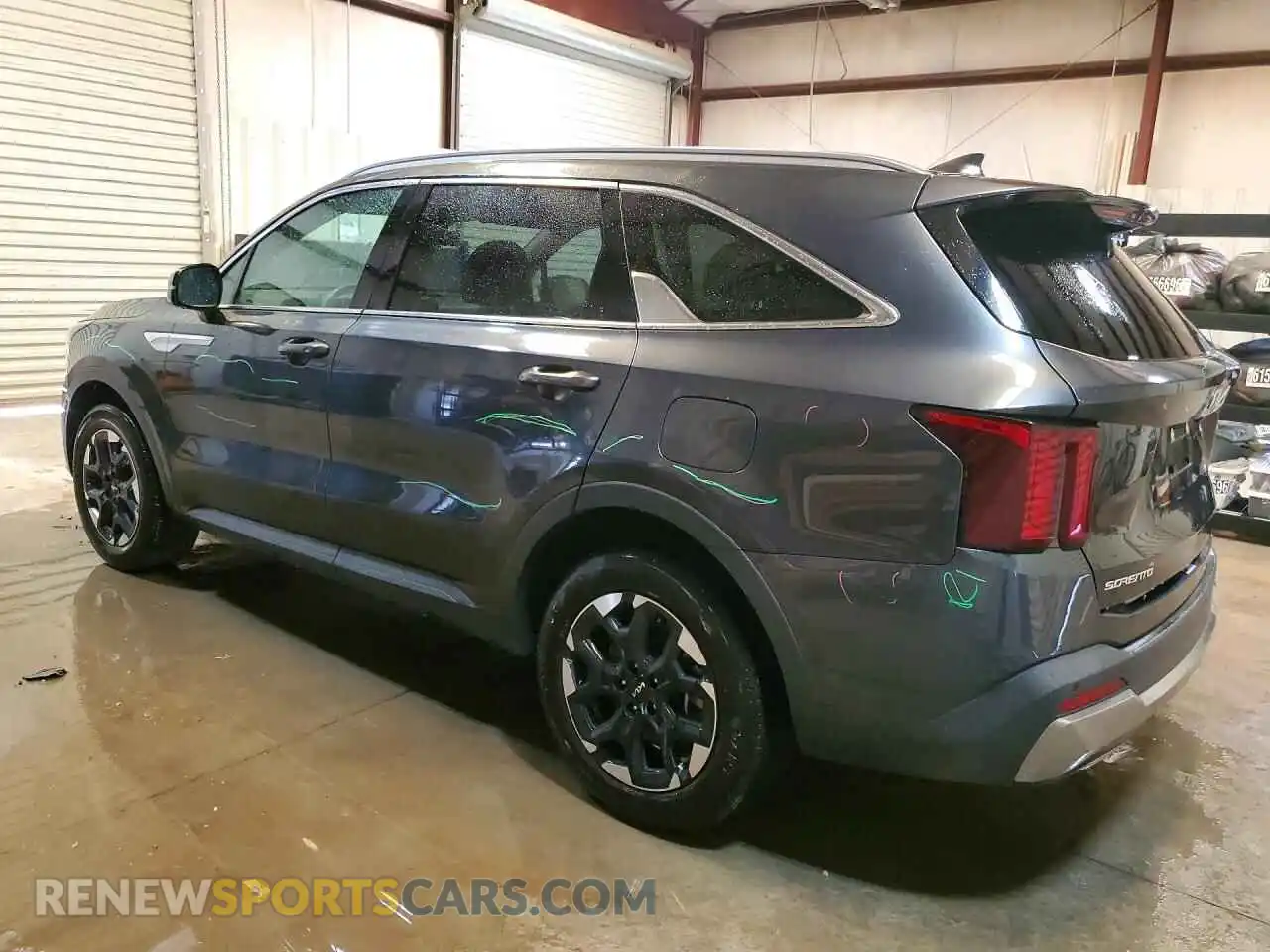 2 fotografías del automóvil dañado 5XYRLDJC6RG289777 KIA SORENTO 2024