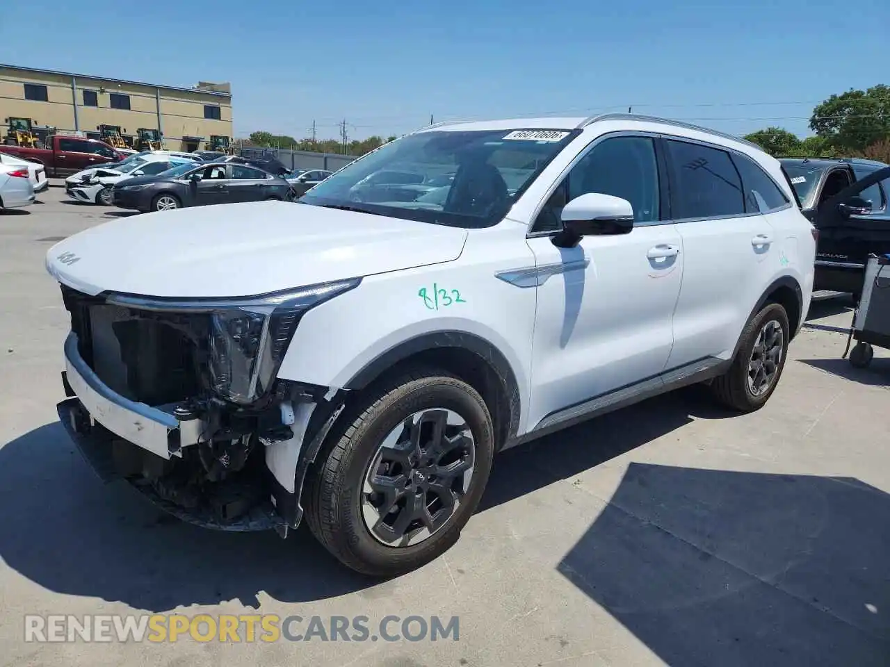 1 Photograph of a damaged car 5XYRLDJC7RG253113 KIA SORENTO 2024