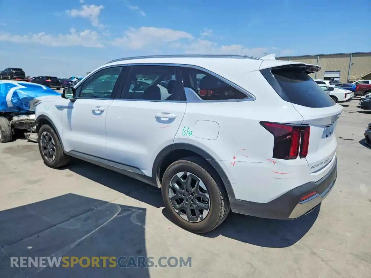 2 Photograph of a damaged car 5XYRLDJC7RG253113 KIA SORENTO 2024